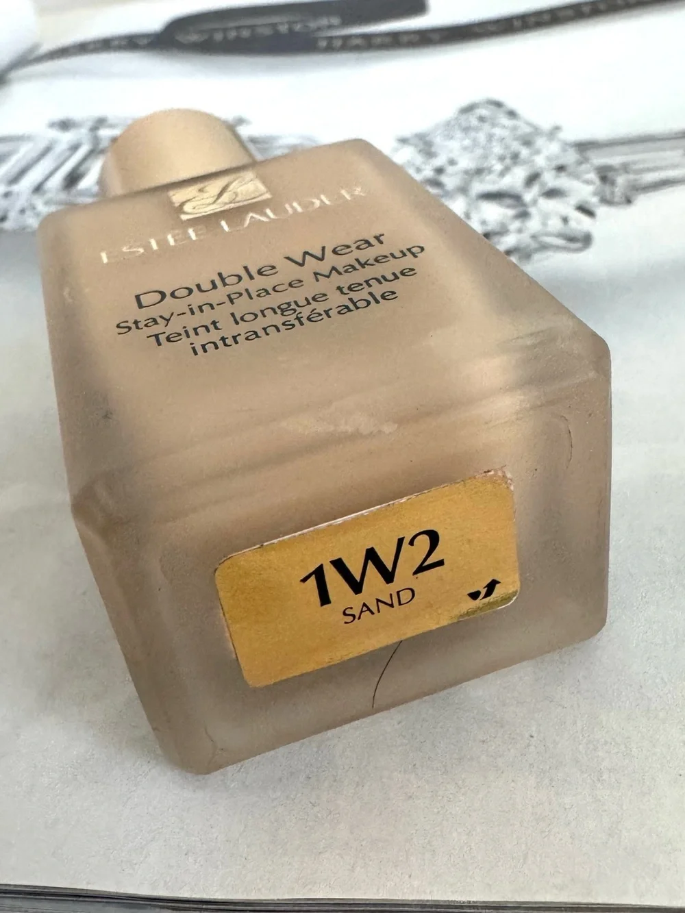 Estee Lauder Double Wear Foundation - 1W2 Sand-Warm Tan